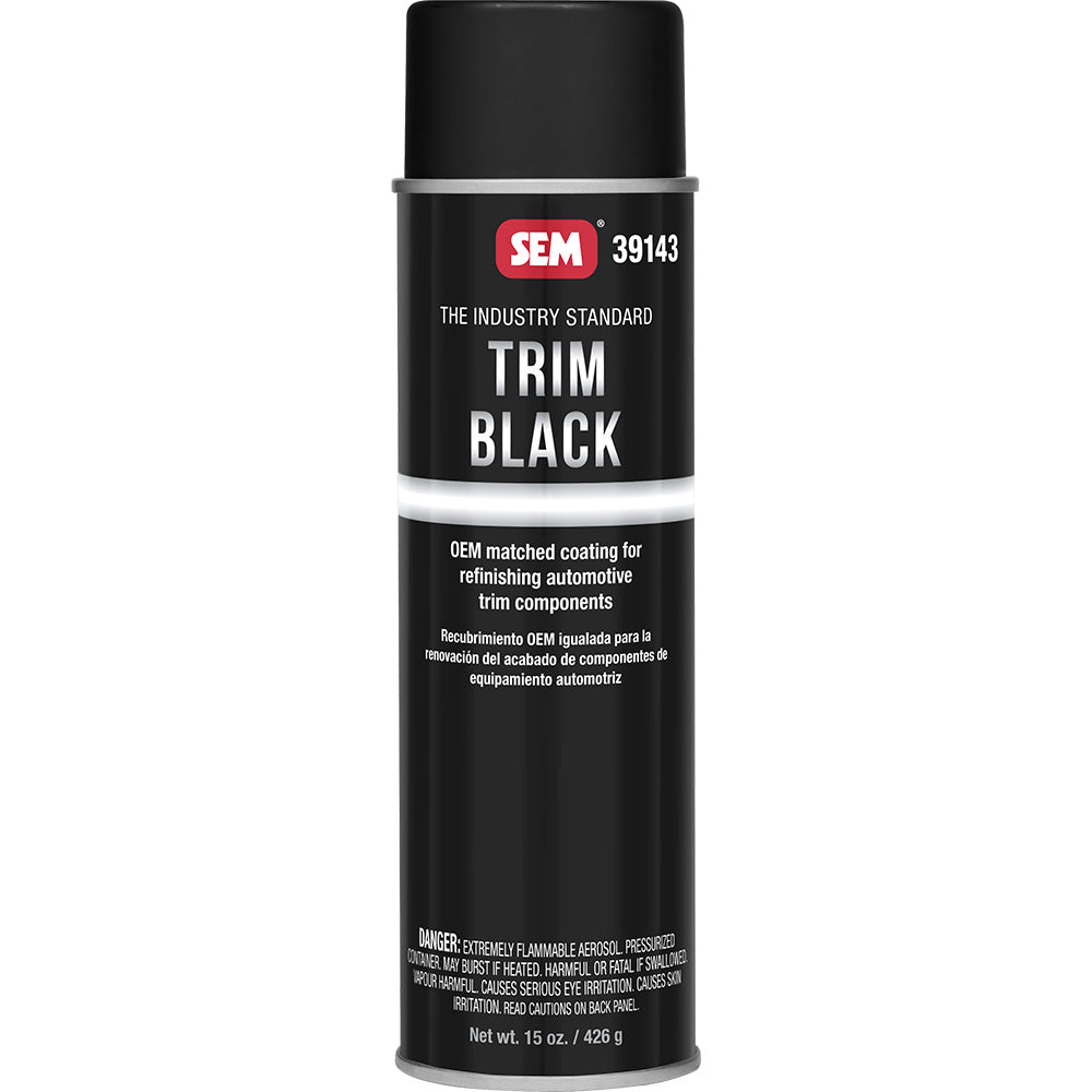 SEM Trim Black 20oz Aerosol Can 39143